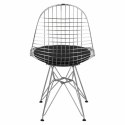 D2.DESIGN Krzesło Net czarna pojedyncza poduszka D2.DESIGN Krzesło Net czarna pojedyncza poduszka