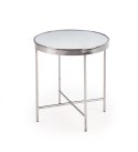 Halmar ława MIRA stal chrom / szkło lustro fi42 Halmar ława MIRA stal chrom / szkło lustro fi42
