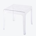 STOLIK BEZBARWNY KWADRATOWY GHOST transparentny - poliwęglan King Home 42x42 LEKKI I WYTRZYMAŁY MOŻNA SZTAPLOWAĆ STOLIK BEZBARWNY KWADRATOWY GHOST transparentny - poliwęglan King Home 42x42 LEKKI I WYTRZYMAŁY MOŻNA SZTAPLOWAĆ