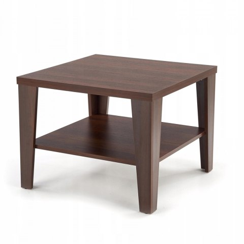 Halmar ława MANTA KWADRAT MDF laminowany ciemy orzech 70x70 Halmar ława MANTA KWADRAT MDF laminowany ciemy orzech 70x70