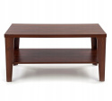 Halmar ława MANTA ciemny orzech110x65 MDF laminat