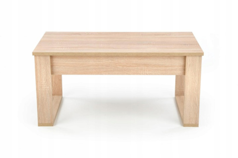 ŁAWA Z SZUFLADAMI PROSTOKĄTNA 110x60 NEA kolor DĄB SONOMA MDF OKLEINOWANY Halmar ŁAWA Z SZUFLADAMI PROSTOKĄTNA 110x60 NEA kolor DĄB SONOMA MDF OKLEINOWANY Halmar
