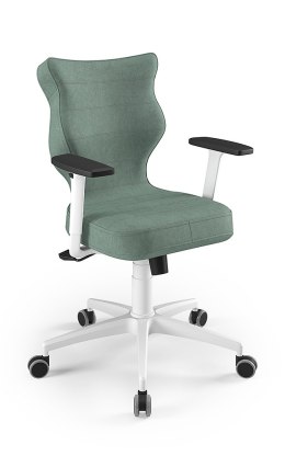 Entelo Perto Biały Antara 05 rozmiar 6 - Zdrowotne KRZESŁO dla kręgosłupa, ortopedyczne - fotel obrotowy do biurka