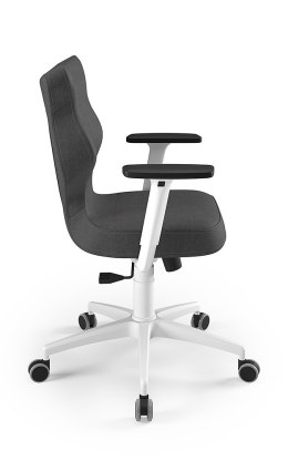 Entelo Perto Biały Antara 17 rozmiar 6 - Zdrowotne KRZESŁO dla kręgosłupa, ortopedyczne - fotel obrotowy do biurka