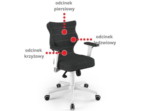 Entelo Uni Antara 02 rozmiar 6 - Zdrowotne KRZESŁO dziecięce dla kręgosłupa, ortopedyczne - fotel obrotowy do biurka dla dzieci Entelo Uni Antara 02 rozmiar 6 - Zdrowotne KRZESŁO dziecięce dla kręgosłupa, ortopedyczne - fotel obrotowy do biurka dla dzieci