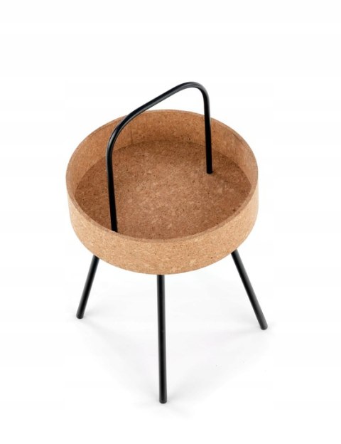 Halmar ława MASHA MDF+korek naturalny/czarny fi 38 Halmar ława MASHA MDF+korek naturalny/czarny fi 38