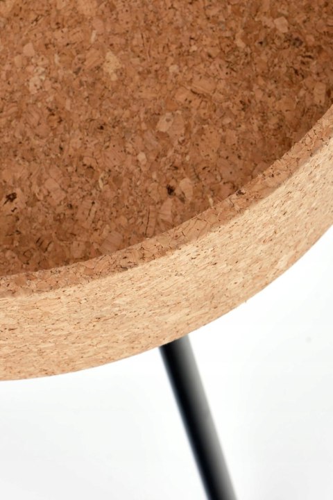 Halmar ława MASHA MDF+korek naturalny/czarny fi 38 Halmar ława MASHA MDF+korek naturalny/czarny fi 38