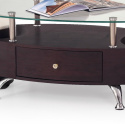 Halmar ława+2 pufy STELLA wenge-MDF laminat 120x65 Halmar ława+2 pufy STELLA wenge-MDF laminat 120x65