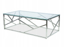 SIGNAL ŁAWA ESCADA A TRANSPARENTNY/SREBRNY 120X60 SIGNAL ŁAWA ESCADA A TRANSPARENTNY/SREBRNY 120X60