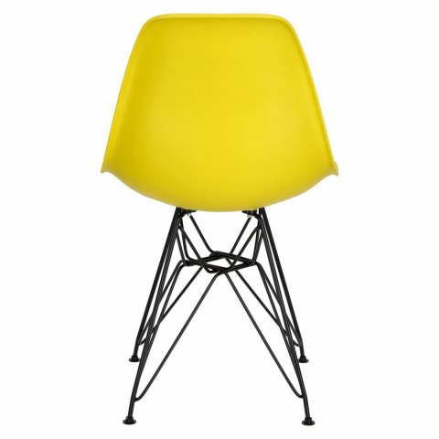 D2.DESIGN Krzesło P016 PP Black żółty D2.DESIGN Krzesło P016 PP Black żółty