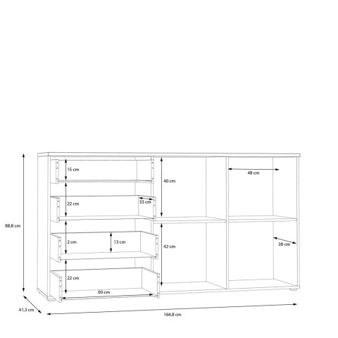 OD RĘKI Forte RAIDON RQNK232R-M336 Komoda OD RĘKI Forte RAIDON RQNK232R-M336 Komoda