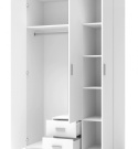 Halmar szafa trzydrzwiowa LIMA S3 dąb sonoma / lustro płyta meblowa laminowana obrzeża ABS Halmar szafa trzydrzwiowa LIMA S3 dąb sonoma / lustro płyta meblowa laminowana obrzeża ABS
