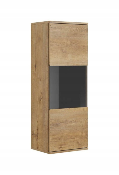 Halmar witryna NEST W-1 MDF fornir dąb lefkas/ czarny Halmar witryna NEST W-1 MDF fornir dąb lefkas/ czarny