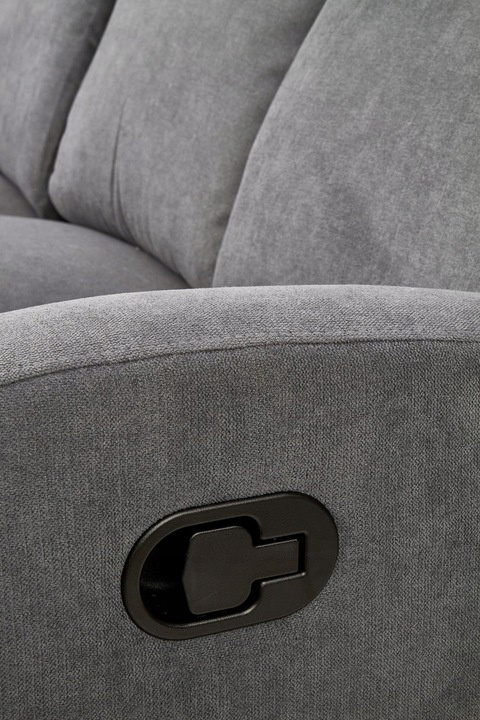 Halmar sofa OSLO 3S zestaw wypoczynkowy 3S ciemny popiel Halmar sofa OSLO 3S zestaw wypoczynkowy 3S ciemny popiel