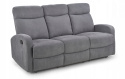 Halmar sofa OSLO 3S zestaw wypoczynkowy 3S ciemny popiel