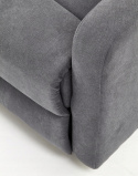Halmar sofa OSLO 3S zestaw wypoczynkowy 3S ciemny popiel Halmar sofa OSLO 3S zestaw wypoczynkowy 3S ciemny popiel