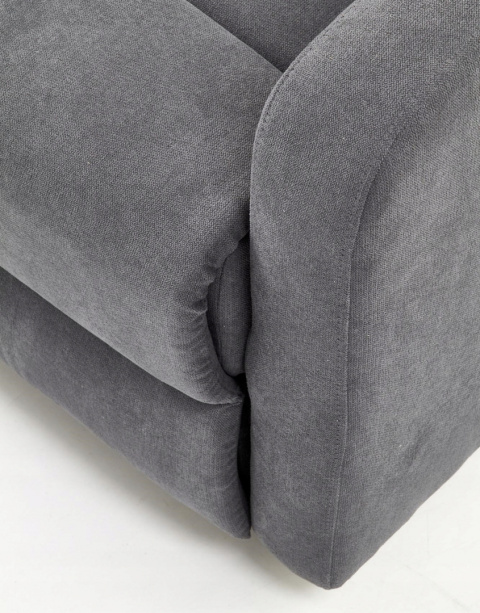 Halmar sofa OSLO 3S zestaw wypoczynkowy 3S ciemny popiel Halmar sofa OSLO 3S zestaw wypoczynkowy 3S ciemny popiel