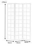 Halmar PAR1 parawan orzech-lite drewno, pergamin Halmar PAR1 parawan orzech-lite drewno, pergamin