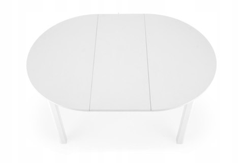 Halmar stół okrągły RINGO rozkładany biały 102-142x102 MDF okleinowany Halmar stół okrągły RINGO rozkładany biały 102-142x102 MDF okleinowany