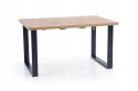 Halmar stół VENOM 160-210 MDF fornir+ABS Dąb wotan Halmar stół VENOM 160-210 MDF fornir+ABS Dąb wotan