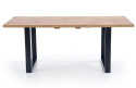 Halmar stół VENOM 160-210 MDF fornir+ABS Dąb wotan Halmar stół VENOM 160-210 MDF fornir+ABS Dąb wotan