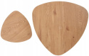 Halmar ława NICEA 2 zestaw 2 MDF okleinowany dąb złoty/ stal malowana proszkowo czarny60x60 Halmar ława NICEA 2 zestaw 2 MDF okleinowany dąb złoty/ stal malowana proszkowo czarny60x60