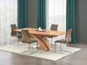 STÓŁ ROZKŁADANY PROSTOKĄTNY SANDOR Halmar MDF LAMINOWANY DĄB ZŁOTY 160-220x90 STAL NIERDZEWNA DO JADALNI STÓŁ ROZKŁADANY PROSTOKĄTNY SANDOR Halmar MDF LAMINOWANY DĄB ZŁOTY 160-220x90 STAL NIERDZEWNA DO JADALNI