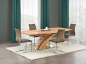 STÓŁ ROZKŁADANY PROSTOKĄTNY SANDOR Halmar MDF LAMINOWANY DĄB ZŁOTY 160-220x90 STAL NIERDZEWNA DO JADALNI STÓŁ ROZKŁADANY PROSTOKĄTNY SANDOR Halmar MDF LAMINOWANY DĄB ZŁOTY 160-220x90 STAL NIERDZEWNA DO JADALNI