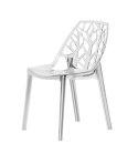King Home Krzesło KORAL SLIM transparentne - poliwęglan można sztaplować King Home Krzesło KORAL SLIM transparentne - poliwęglan można sztaplować