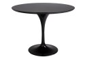 King Home Stół TULIP MDF czarny fi 100, metal lakierowany King Home Stół TULIP MDF czarny fi 100, metal lakierowany