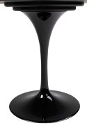 King Home Stół TULIP MDF czarny fi 100, metal lakierowany King Home Stół TULIP MDF czarny fi 100, metal lakierowany