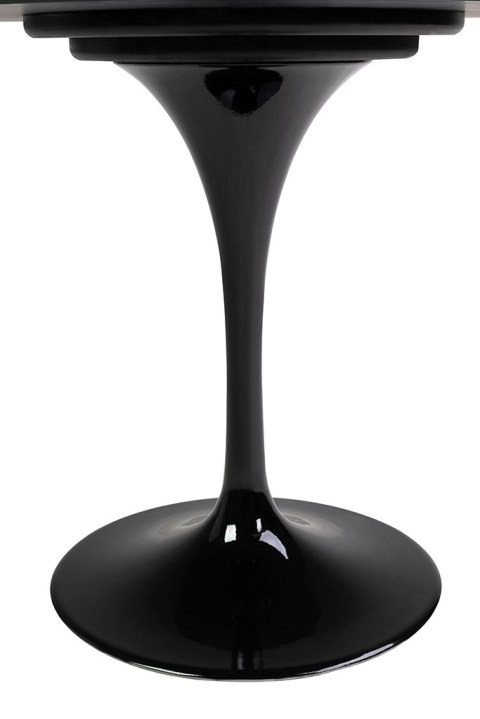 King Home Stół TULIP MDF czarny fi 100, metal lakierowany King Home Stół TULIP MDF czarny fi 100, metal lakierowany