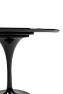 King Home Stół TULIP MDF czarny fi 100, metal lakierowany King Home Stół TULIP MDF czarny fi 100, metal lakierowany