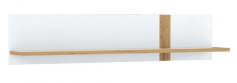 Meble Forte TULUZA TUZB01-C844 Półka wisząca Biały/Dąb Artisan Meble Forte TULUZA TUZB01-C844 Półka wisząca Biały/Dąb Artisan