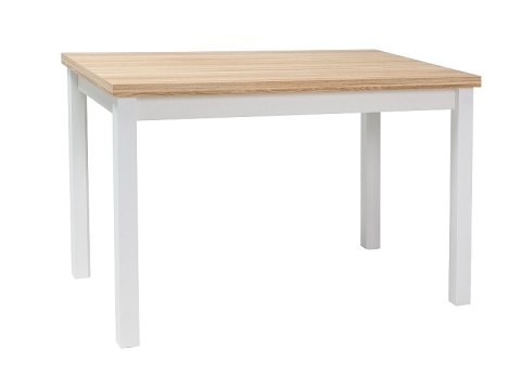 SIGNAL STÓŁ ADAM PŁYTA LAMINOWANA DĄB ARTISAN /STELAŻ BIAŁY MAT MDF 100x60 SIGNAL STÓŁ ADAM PŁYTA LAMINOWANA DĄB ARTISAN /STELAŻ BIAŁY MAT MDF 100x60