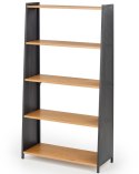 Halmar regał REG13 dąb złoty / czarny MDF fornir Halmar regał REG13 dąb złoty / czarny MDF fornir