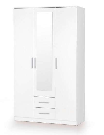 Halmar szafa LIMA S-3 biały/lustro MDF laminat+ABS Halmar szafa LIMA S-3 biały/lustro MDF laminat+ABS