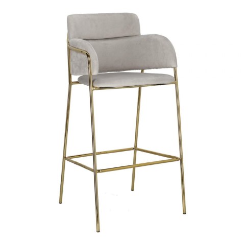 HOKER KRZESŁO BAROWE Harmony Z OPARCIEM I PODŁOKIETNIKAMI Intesi szare VELVET NOGI ZŁOTE METAL PODPÓRKA NA NOGI HOKER KRZESŁO BAROWE Harmony Z OPARCIEM I PODŁOKIETNIKAMI Intesi szare VELVET NOGI ZŁOTE METAL PODPÓRKA NA NOGI