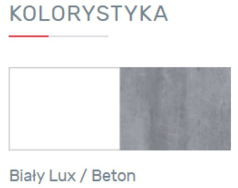 KOMODA Z SZUFLADAMI I PÓŁKAMI SIGMA System SI12 Meblar - Biały Lux / Beton MEBLE MŁODZIEŻOWE PŁYTA LAMINOWANA OBRZEŻA ABS KOMODA Z SZUFLADAMI I PÓŁKAMI SIGMA System SI12 Meblar - Biały Lux / Beton MEBLE MŁODZIEŻOWE PŁYTA LAMINOWANA OBRZEŻA ABS