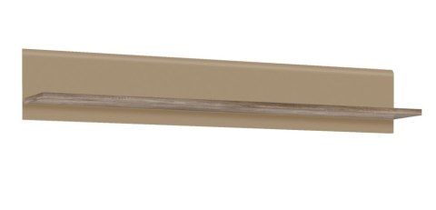 Meble Forte TIZIANO TZB01-P82 Półka wisząca Dąb antyczny/Beż połysk Meble Forte TIZIANO TZB01-P82 Półka wisząca Dąb antyczny/Beż połysk