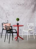 D2.DESIGN Krzesło Lexi szare insp. Master chair D2.DESIGN Krzesło Lexi szare insp. Master chair