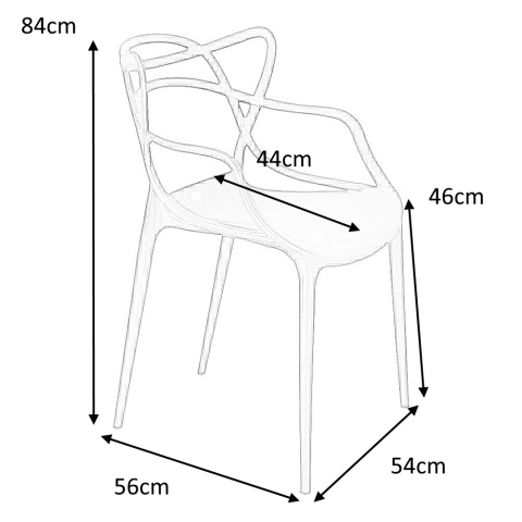 KRZESŁO Z PODŁOKIETNIKAMI LEXI insp. Master chair D2.DESIGN ZIELONE TWORZYWO PP LEKKIE I WYGODNE DO JADALNI KUCHNI LOKALU KRZESŁO Z PODŁOKIETNIKAMI LEXI insp. Master chair D2.DESIGN ZIELONE TWORZYWO PP LEKKIE I WYGODNE DO JADALNI KUCHNI LOKALU