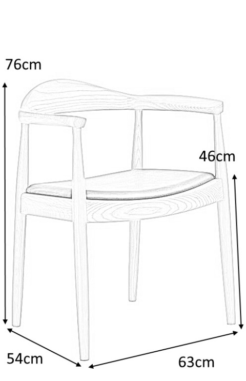 KRZESŁO Z PODŁOKIETNIKAMI President drewniane NATURALNY siedzisko EKOSKÓRA D2.DESIGN KRZESŁO Z PODŁOKIETNIKAMI President drewniane NATURALNY siedzisko EKOSKÓRA D2.DESIGN