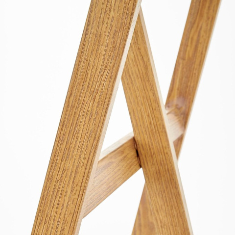 Halmar biurko B35 nogi dąb miodowy-stal malowana, szkło 120x60, szkło Halmar biurko B35 nogi dąb miodowy-stal malowana, szkło 120x60, szkło