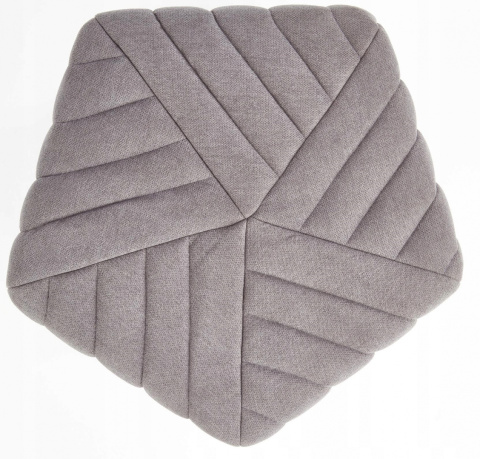 Halmar pufa HEXA 2 tkanina, kolor popielaty 45x45 Halmar pufa HEXA 2 tkanina, kolor popielaty 45x45