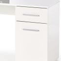 Halmar biurko LIMA B-1 biały-MDF laminat, połysk obrzeża ABS 120x55 Halmar biurko LIMA B-1 biały-MDF laminat, połysk obrzeża ABS 120x55
