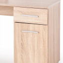 BIURKO Z SZUFLADĄ LIMA B-1 Halmar DĄB SONOMA MDF laminat ABS obrzeża 120x55 BIURKO Z SZUFLADĄ LIMA B-1 Halmar DĄB SONOMA MDF laminat ABS obrzeża 120x55