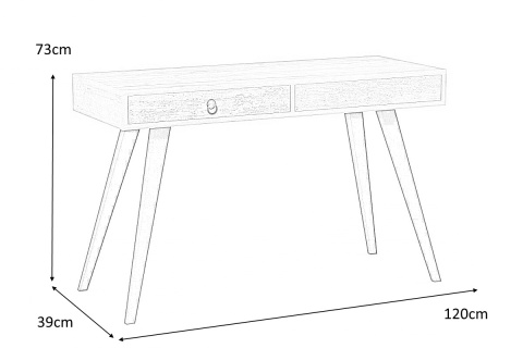 BIURKO Z SZUFLADAMI MEZO B1 WIELOBARWNE laminat, nogi stal CZARNE 120x39 Halmar BIURKO Z SZUFLADAMI MEZO B1 WIELOBARWNE laminat, nogi stal CZARNE 120x39 Halmar