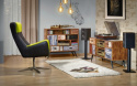 Halmar szafka nocna MEZO KM1 wielobarwna, MDF laminowany, stal malowana 59x29 Halmar szafka nocna MEZO KM1 wielobarwna, MDF laminowany, stal malowana 59x29
