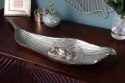 Invicta Interior INVICTA misa LEAF 65 cm srebrna - aluminium w kształcie liścia Invicta Interior INVICTA misa LEAF 65 cm srebrna - aluminium w kształcie liścia